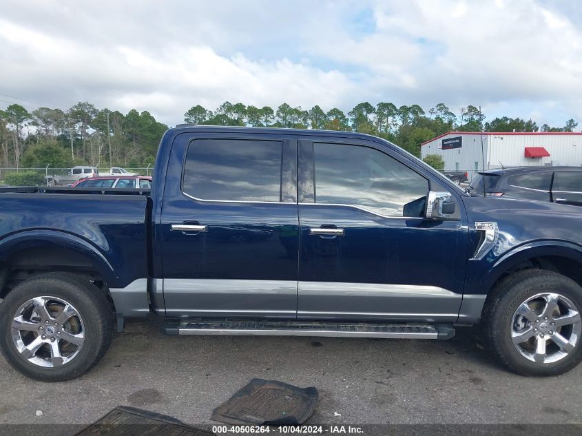 2023 Ford F-150 Lariat VIN: 1FTFW1E86PFA68503 Lot: 40506264