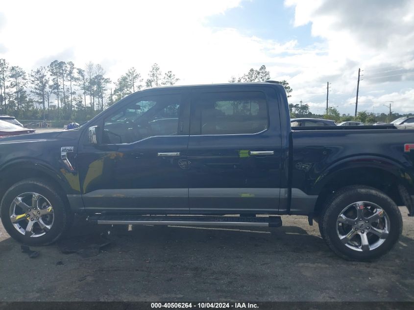 2023 Ford F-150 Lariat VIN: 1FTFW1E86PFA68503 Lot: 40506264