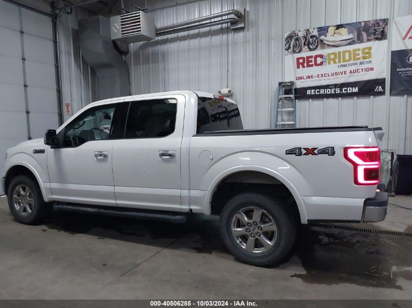 2018 Ford F-150 Lariat VIN: 1FTEW1EG4JFA18046 Lot: 40506285