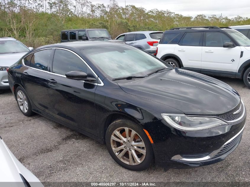 1C3CCCABXGN143030 2016 Chrysler 200 Limited