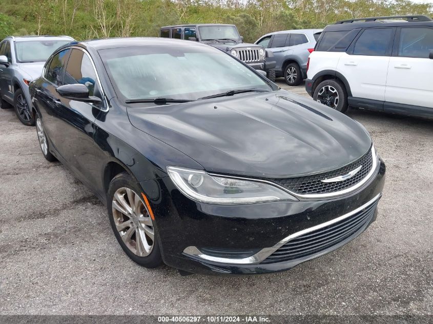 1C3CCCABXGN143030 2016 Chrysler 200 Limited