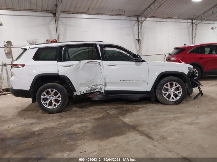 2021 Jeep Grand Cherokee L Limited 4X4 VIN: 1C4RJKBG4M8128629 Lot: 40506312