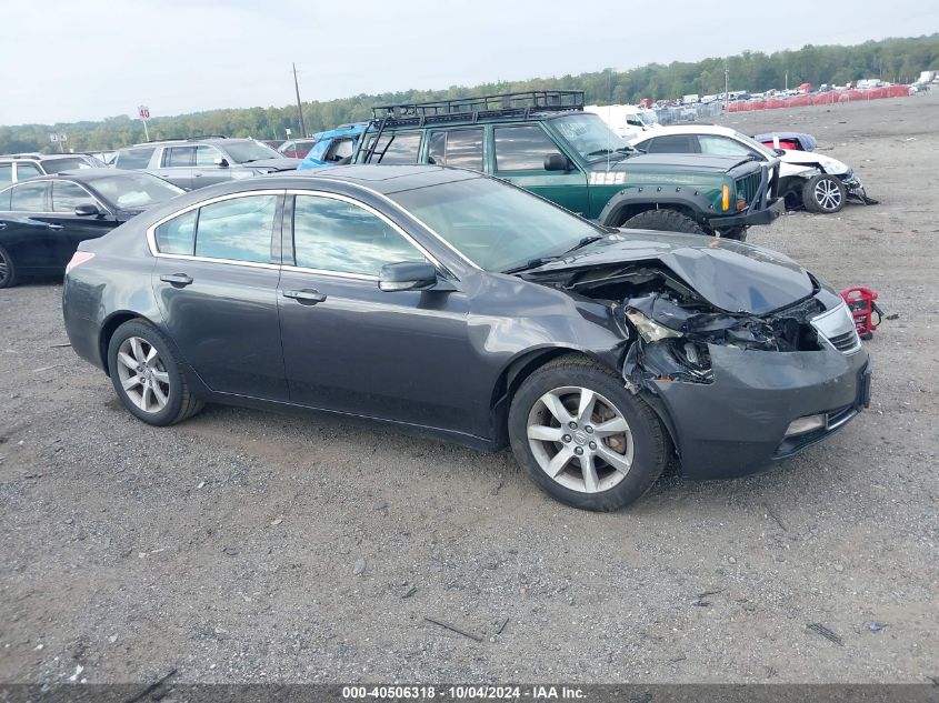 2012 Acura Tl 3.5 VIN: 19UUA8F58CA011943 Lot: 40506318