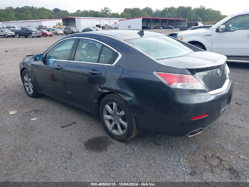 2012 Acura Tl 3.5 VIN: 19UUA8F58CA011943 Lot: 40506318