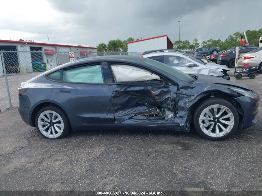 5YJ3E1EA4PF672998 2023 Tesla Model 3 Rear-Wheel Drive