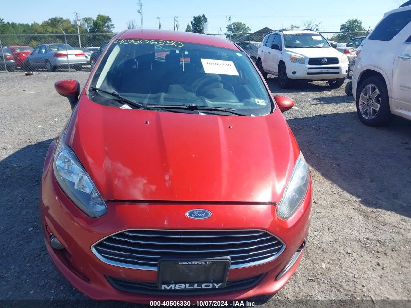 2019 Ford Fiesta Se VIN: 3FADP4EJXKM165047 Lot: 40506330