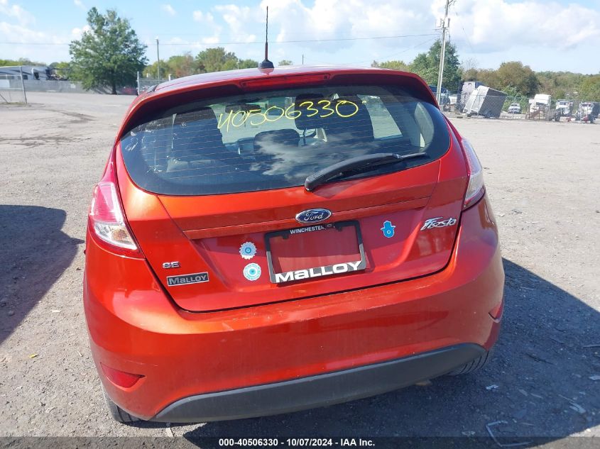 2019 Ford Fiesta Se VIN: 3FADP4EJXKM165047 Lot: 40506330