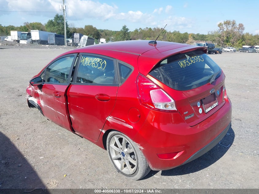 VIN 3FADP4EJXKM165047 2019 FORD FIESTA SE