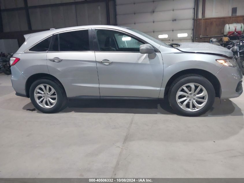 2018 Acura Rdx Technology VIN: 5J8TB4H52JL020802 Lot: 40506332