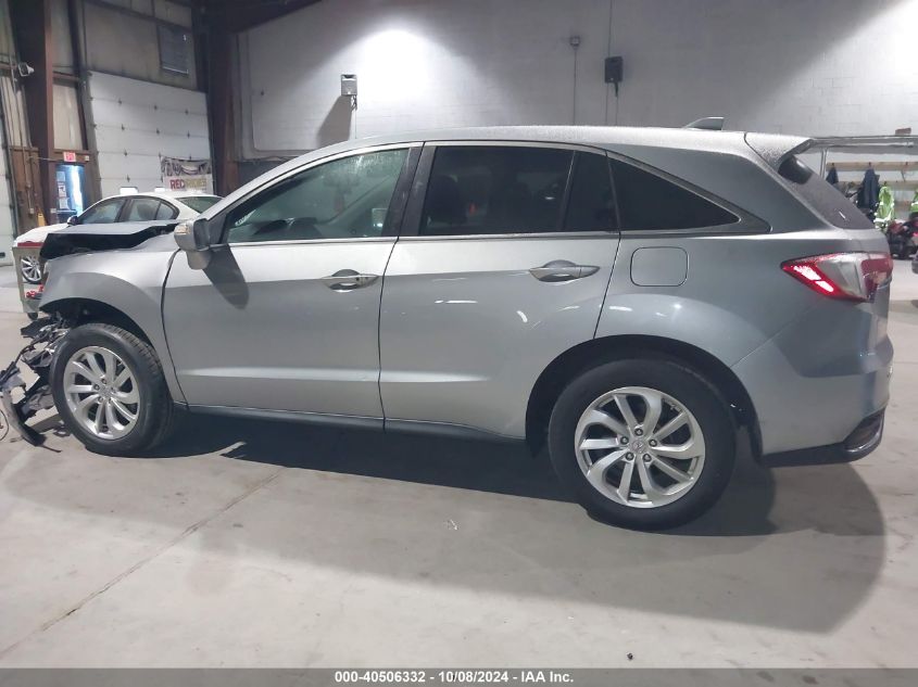 2018 Acura Rdx Technology VIN: 5J8TB4H52JL020802 Lot: 40506332