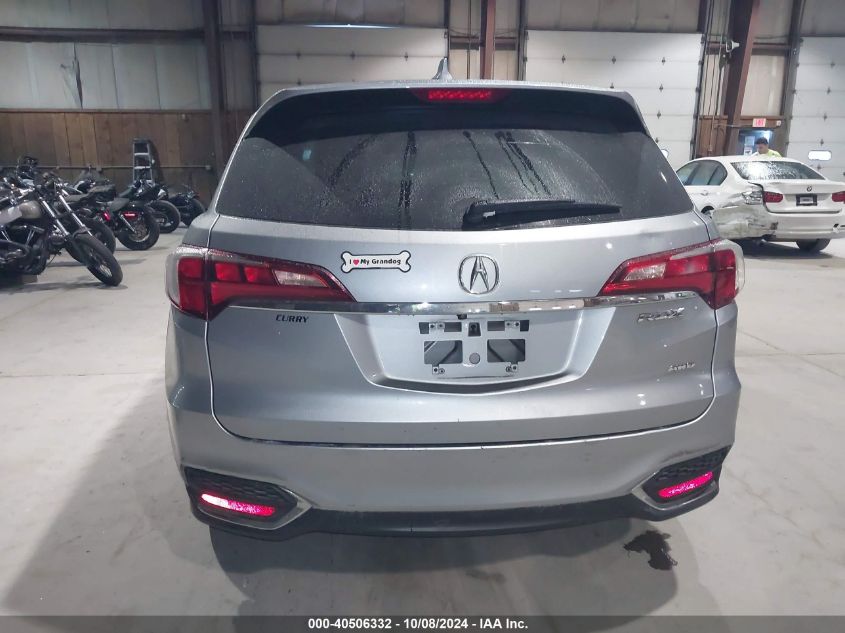 2018 Acura Rdx Technology VIN: 5J8TB4H52JL020802 Lot: 40506332