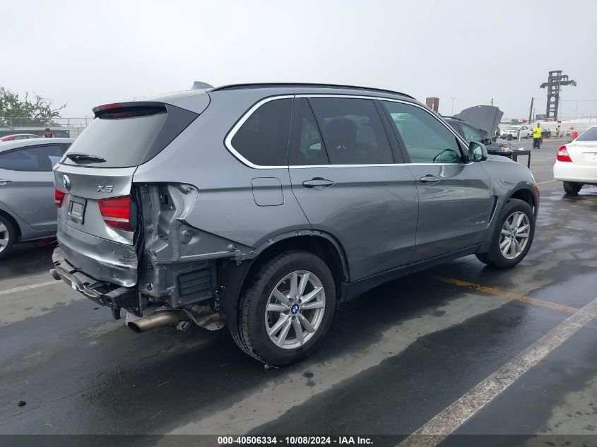 VIN 5UXKR0C51F0K58220 2015 BMW X5, Xdrive35I no.4