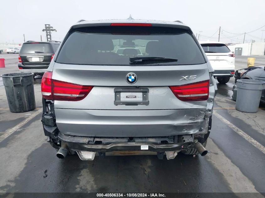 2015 BMW X5 xDrive35I VIN: 5UXKR0C51F0K58220 Lot: 40506334