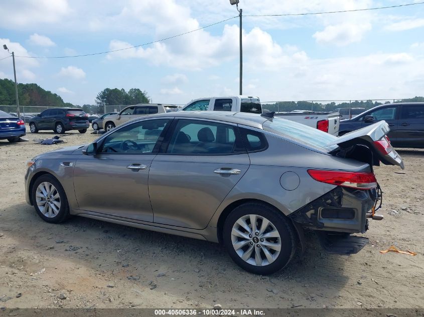 2016 Kia Optima Ex VIN: 5XXGU4L30GG103170 Lot: 40506336