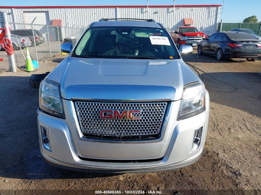 2013 GMC Terrain Denali VIN: 2GKFLYE33D6130780 Lot: 40506385