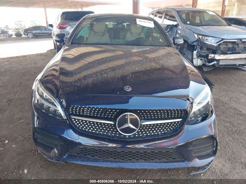 2019 Mercedes-Benz C 300 VIN: WDDWJ8DB2KF863454 Lot: 40506386