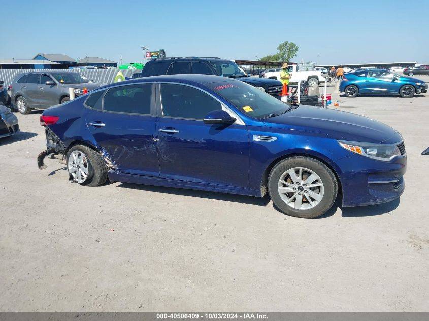 2017 Kia Optima Lx VIN: 5XXGT4L35HG176765 Lot: 40506409