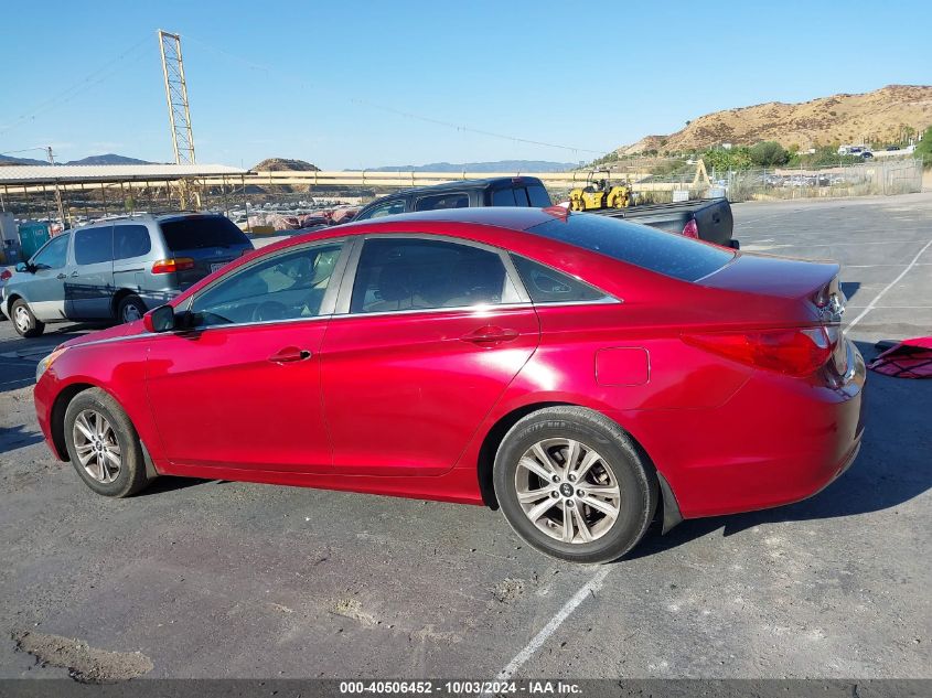 2013 Hyundai Sonata Gls VIN: 5NPEB4AC4DH569524 Lot: 40506452