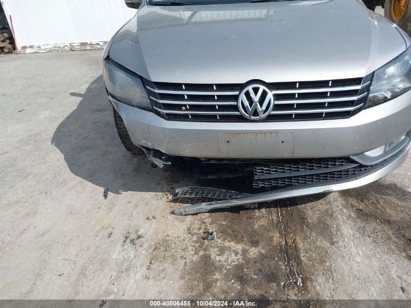 2014 Volkswagen Passat 2.0L Tdi Se VIN: 1VWBN7A36EC061738 Lot: 40506455