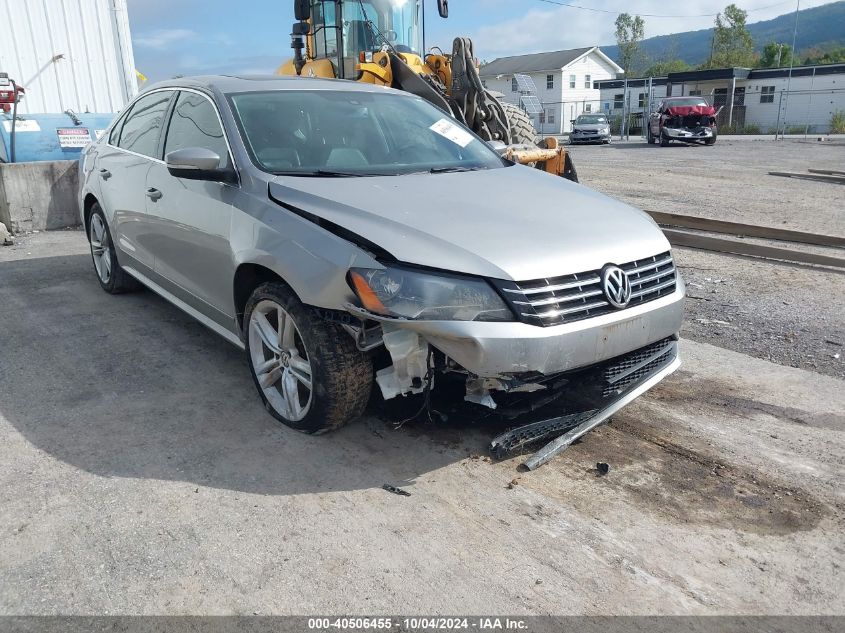 2014 Volkswagen Passat 2.0L Tdi Se VIN: 1VWBN7A36EC061738 Lot: 40506455