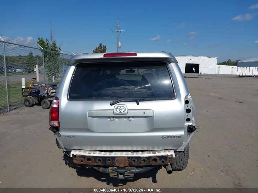 2004 Toyota 4Runner Sr5 Sport V8 VIN: JTEBT14R340044879 Lot: 40506467