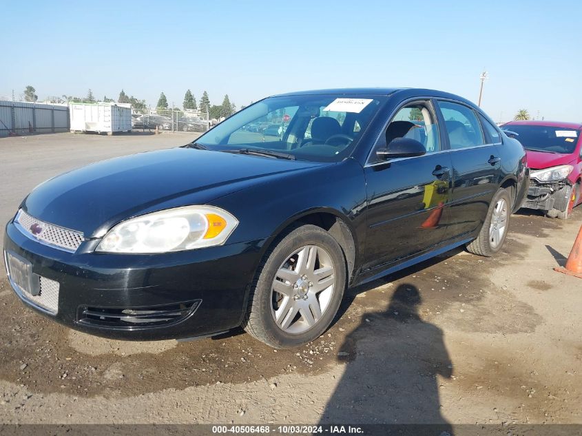 2012 Chevrolet Impala Lt VIN: 2G1WG5E36C1117394 Lot: 40506468