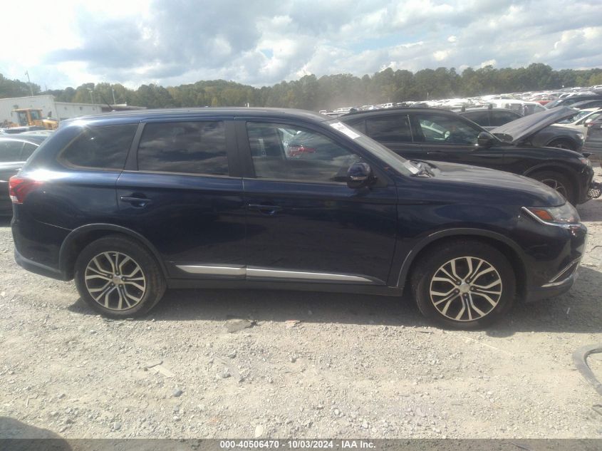 2016 Mitsubishi Outlander Se VIN: JA4AD3A37GZ012603 Lot: 40506470