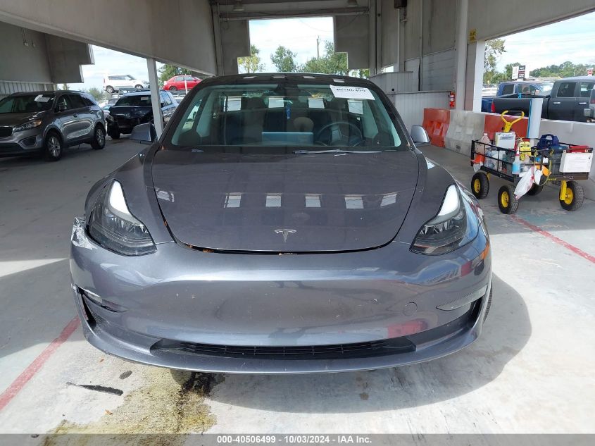 2023 Tesla Model 3 Rear-Wheel Drive VIN: 5YJ3E1EA7PF406598 Lot: 40506499