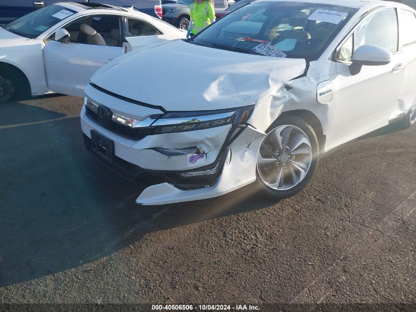 2018 Honda Clarity Plug-In Hybrid Touring VIN: JHMZC5F37JC000220 Lot: 40506506