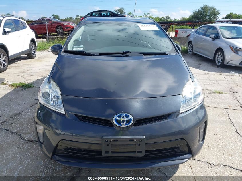 2015 Toyota Prius Two VIN: JTDKN3DU4F0461431 Lot: 40506511