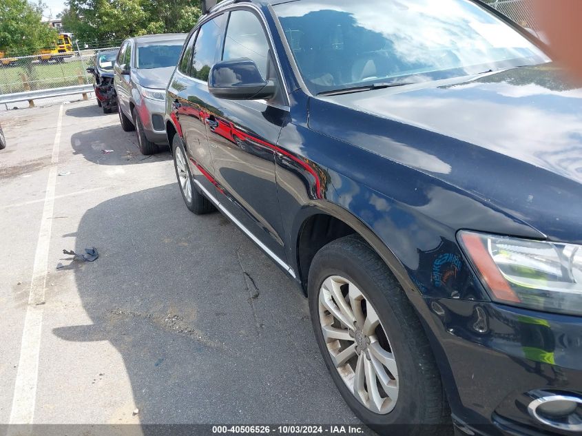 2014 Audi Q5 2.0T Premium VIN: WA1CFAFP4EA002996 Lot: 40506526