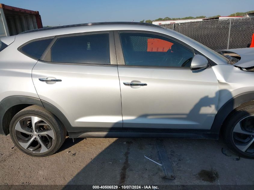 2016 Hyundai Tucson Limited/Sport And Eco/Se VIN: KM8J33A2XGU183080 Lot: 40506529