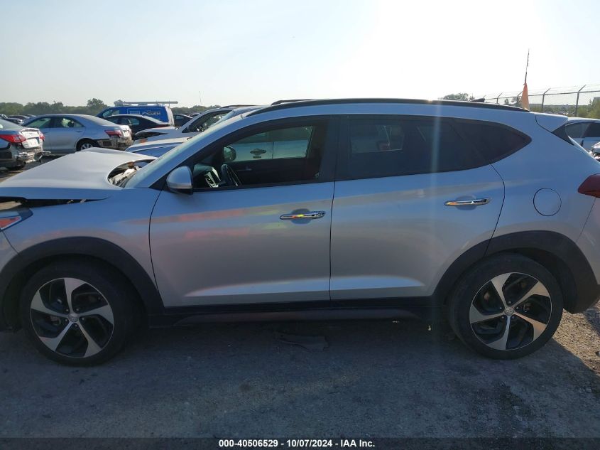 2016 Hyundai Tucson Limited/Sport And Eco/Se VIN: KM8J33A2XGU183080 Lot: 40506529