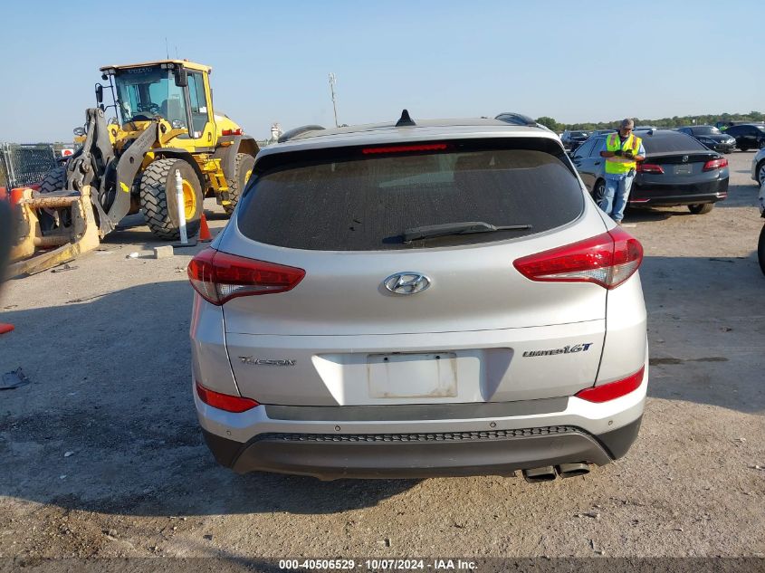 2016 Hyundai Tucson Limited/Sport And Eco/Se VIN: KM8J33A2XGU183080 Lot: 40506529