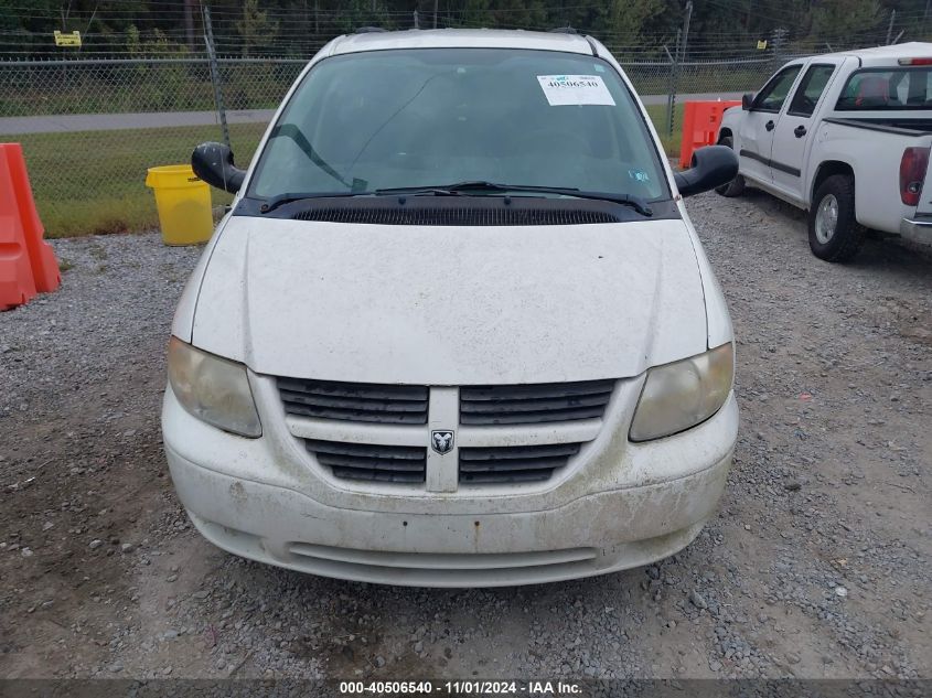 2007 Dodge Grand Caravan Se VIN: 1D46P24R77B262338 Lot: 40506540