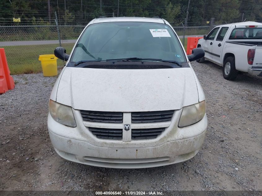 2007 Dodge Grand Caravan Se VIN: 1D46P24R77B262338 Lot: 40506540