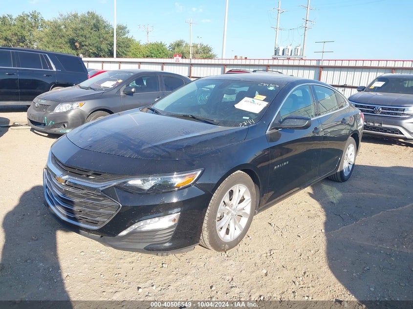 VIN 1G1ZD5ST2NF122744 2022 CHEVROLET MALIBU FWD LT