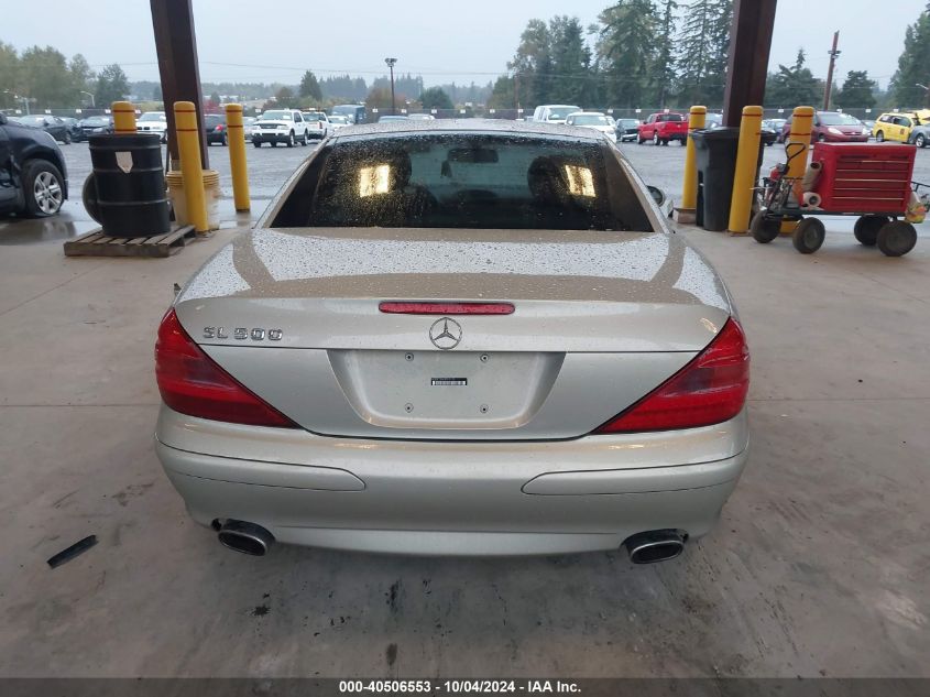 WDBSK75F63F010170 2003 Mercedes-Benz Sl 500