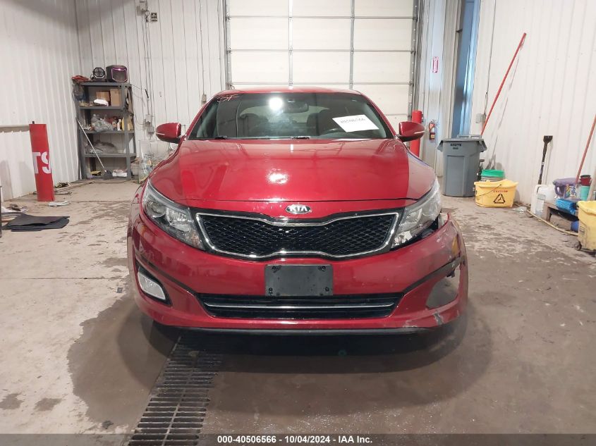 2014 Kia Optima Sx VIN: 5XXGR4A71EG305679 Lot: 40506566