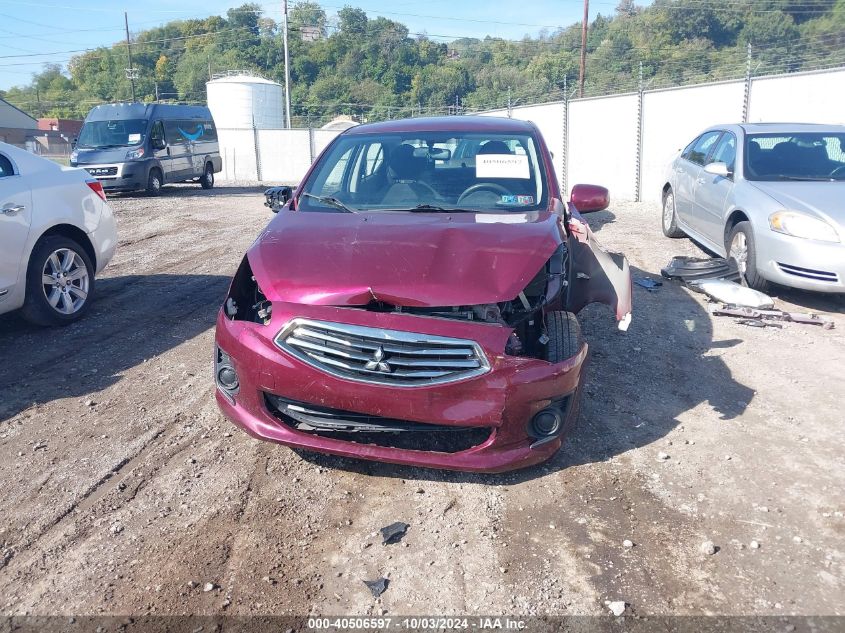 ML32F3FJ0KHF04180 2019 Mitsubishi Mirage G4 Es