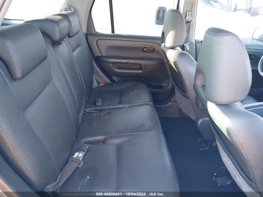 2006 Honda Cr-V Se VIN: SHSRD78986U444396 Lot: 40506601