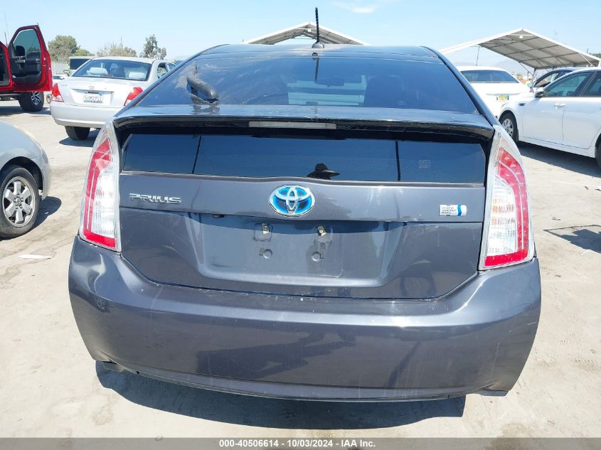 2015 Toyota Prius Three VIN: JTDKN3DU0F0431780 Lot: 40506614