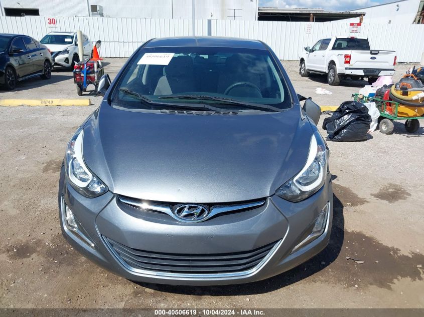 2016 Hyundai Elantra Se VIN: KMHDH4AE5GU584471 Lot: 40506619