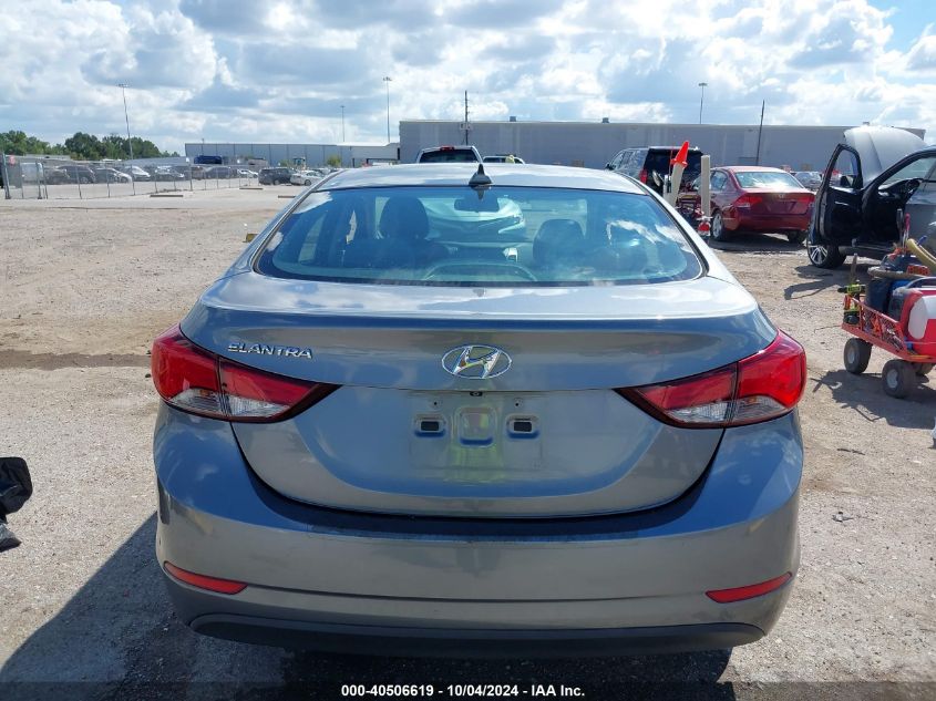 2016 Hyundai Elantra Se VIN: KMHDH4AE5GU584471 Lot: 40506619