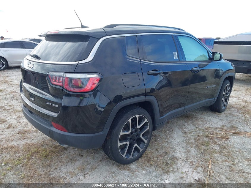 VIN 3C4NJCCB1JT425376 2018 JEEP COMPASS LIMITED FWD