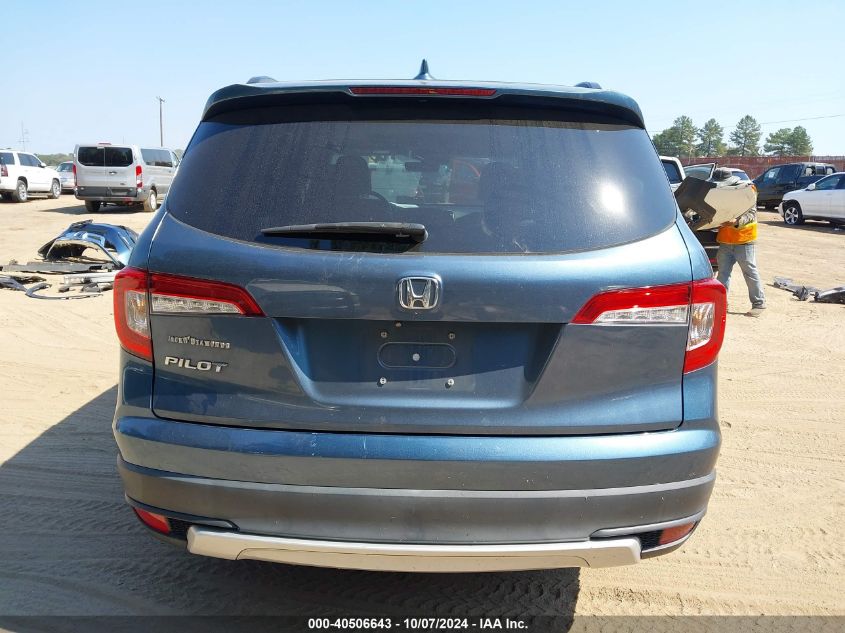 2020 Honda Pilot 2Wd Ex-L VIN: 5FNYF5H58LB005726 Lot: 40506643