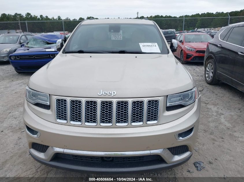 2014 Jeep Grand Cherokee Summit VIN: 1C4RJEJG2EC380011 Lot: 40506654