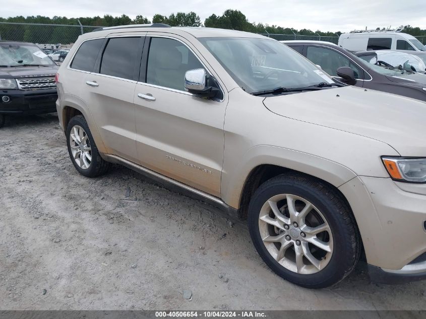 2014 Jeep Grand Cherokee Summit VIN: 1C4RJEJG2EC380011 Lot: 40506654