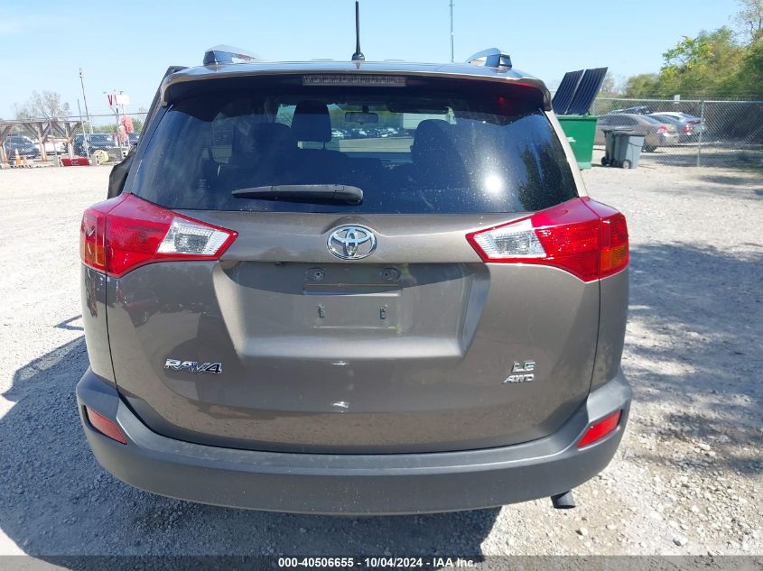 2015 Toyota Rav4 Le VIN: JTMBFREV7FD166159 Lot: 40506655