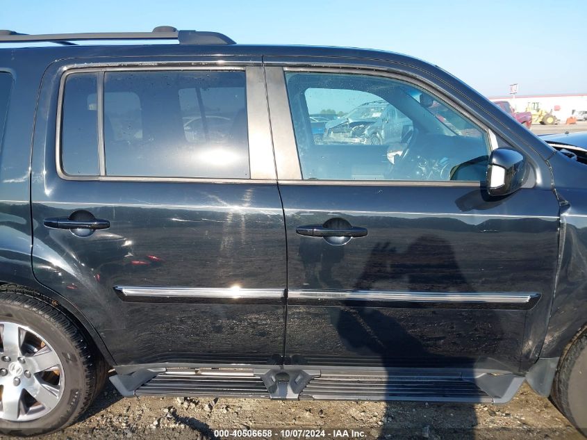 2015 Honda Pilot Touring VIN: 5FNYF4H97FB072013 Lot: 40506658